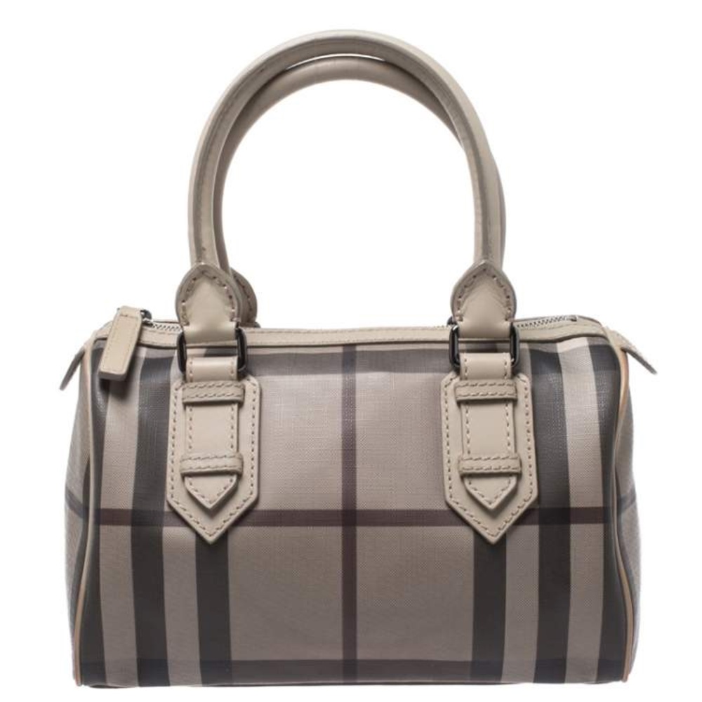 Burberry Smoked Check Chester Bag – Leather Handles